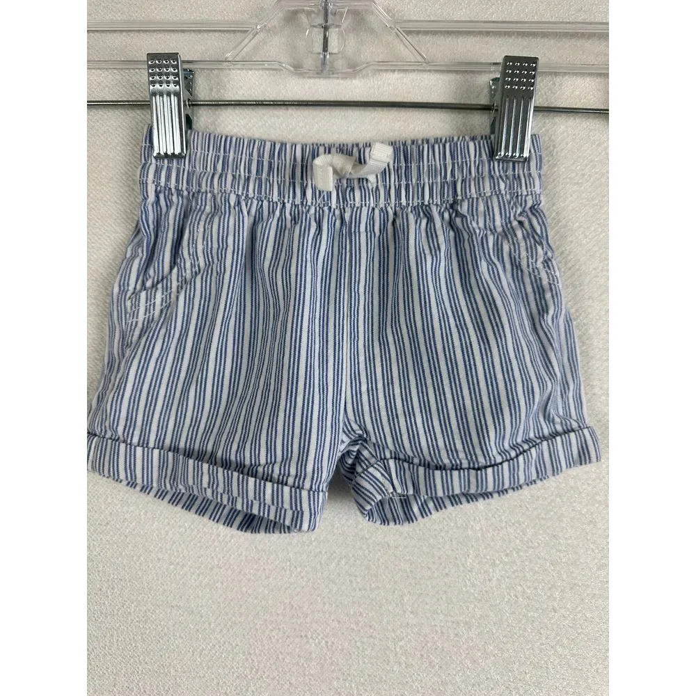 Carter's Shorts Kids Boys 9 Months Navy‎ Stripe